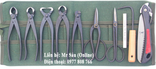 Bộ dụng cụ cắt tỉa cây cảnh F24