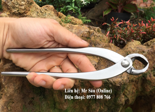 Kềm cạp tròn lớn thép trắng giá rẻ